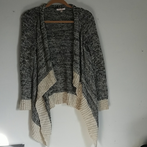 Skies Are Blue Sweaters - SKIES ARE BLUE Draped open knitted sweater S